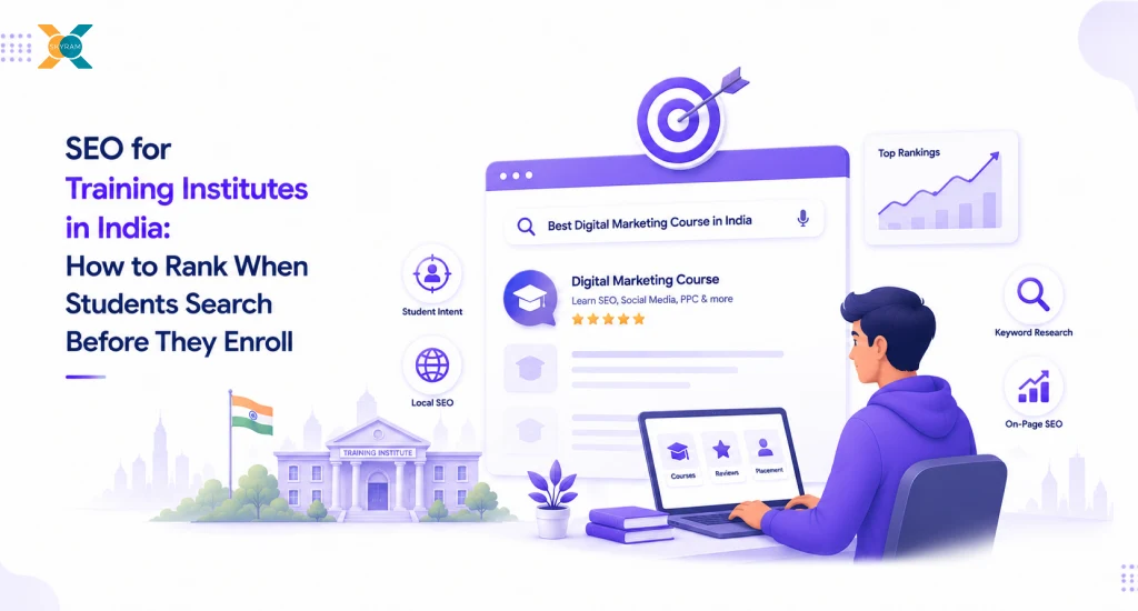 Best SEO agency for training institutes in India helping coaching centres rank on Google for JEE NEET CLAT searches